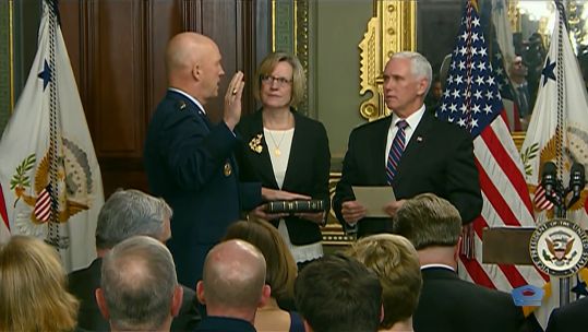First Chief of the US Space Force Credit DVIDS 150120