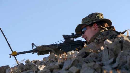 First Female US Marine Officer