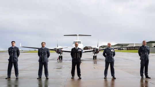 First RAF Weapon System Operators Graduate Royal Navy Tactical Command Course Since Start Of The Pandemic 29092020 CREDIT RAF