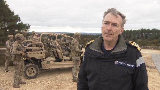 First Sea Lord Tony Radakin Integrated Review interview 