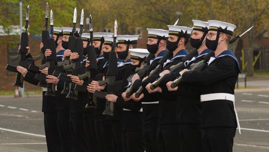 Cover image: Eleven recruits passed out at the Fareham establishment (Picture: Royal Navy).