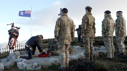 Fitzroy Memorial Service event 08062022 CREDIT BFBS