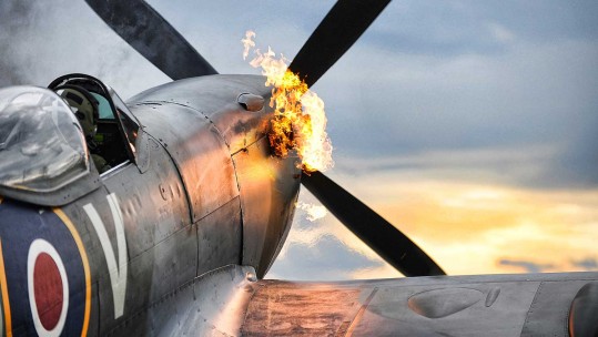 Spitfire TE311 of the Royal Air Force Memorial Flight