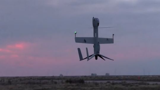 Flexrotor small tactical unmanned aerial system sunset flight DATE UNKNOWN CREDIT Aerovel