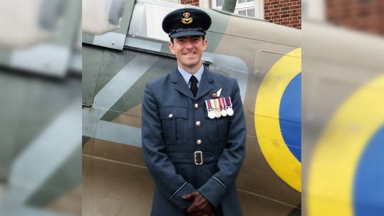 Flight Lieutenant Barrie John Doherty (Picture: RAF College Cranwell).