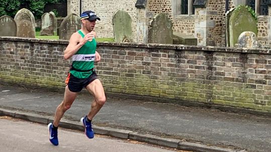 Flight Sergeant Michael Taylor in action (Picture: RAF).