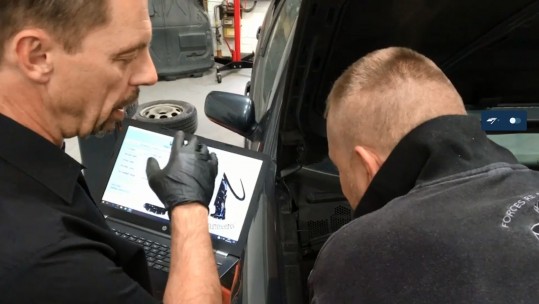 Forces Re-Engineered Screen Grab Garage PTSD Combat Stress Scheme Chris Sturgess Forces Radio BFBS Salisbury Plain