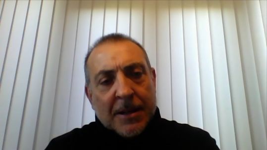 Former Fusilier Martin Dunwoody warns Ukraine volunteers must be ready for reality of war 22032022 CREDIT BFBS