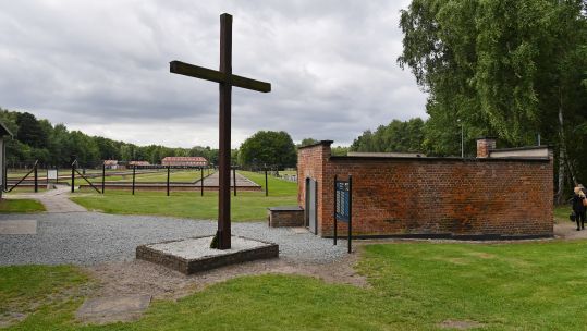 Former Nazi concentration camp at Stutthof, near Gdansk in Poland
