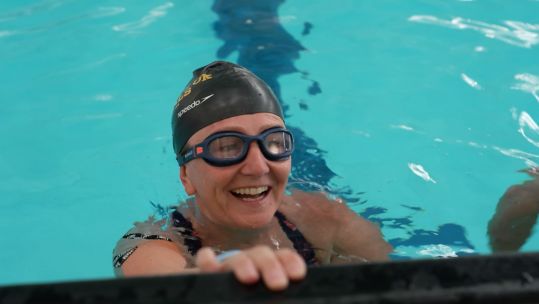 Former RAF nurse, Kelly McVitty, is Team UK’s vice-captain at this year’s Invictus Games 09092023 CREDIT BFBS
