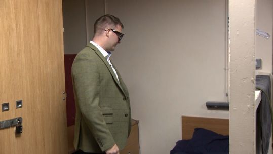 Former soldier now reporter revisits Army Foundation College 19082022 CREDIT BFBS
