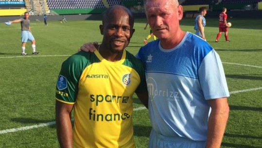 Fortuna Sittard hosted the RAF in a celebratory fixture.