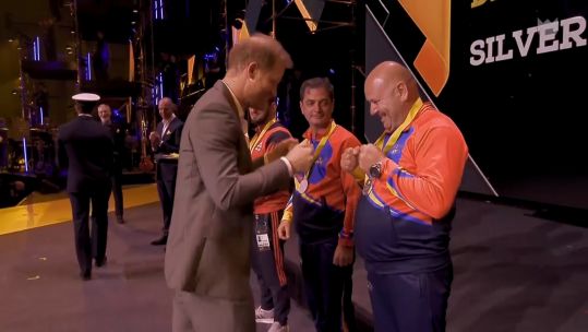 France win first medal of Invictus Games 2022 Credit BFBS DATE 17042022.jpg 