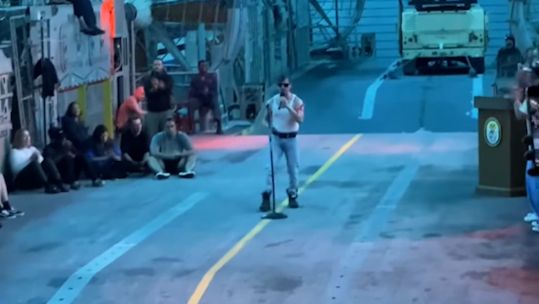 Freddie Mercury concert US Navy 30082024 Credit Captaingervy