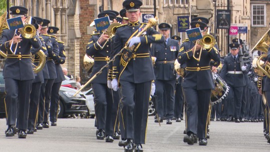 RAF Wittering Celebrate Freedom Of Stamford