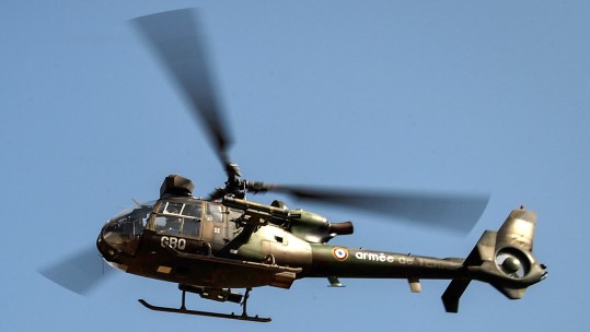 French Gazelle helicopter