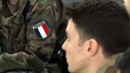 French Soldiers Train In Cyprus With British Counterparts