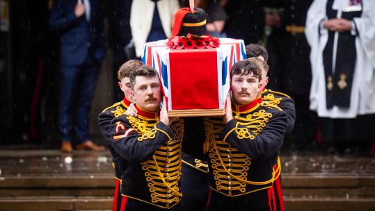 Funeral of Lance Bombardier Ciara Sullivan CREDIT PA