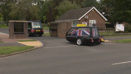 Funeral hearse