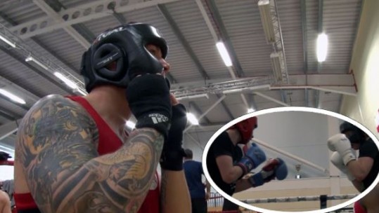 GB & Wales & British Army boxers train together