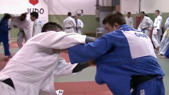 British Army Judo Team Gets to Grips With Cypriots