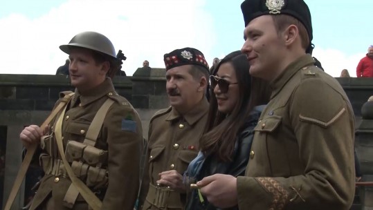 Great War History Comes To Life In Edinburgh