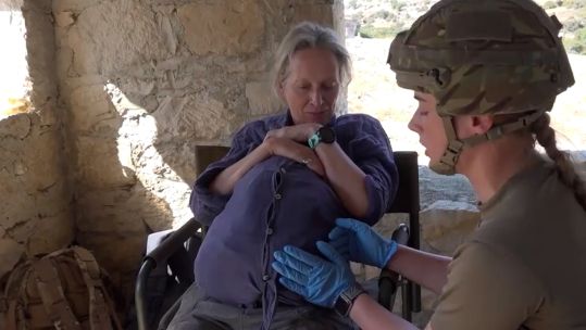 Trainee medical personnel are nearing the end of their training in Cyprus.