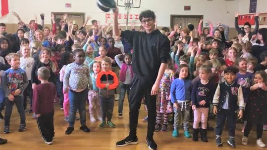 Forces children Canada sing The Greatest Show for BFBS TV 2019