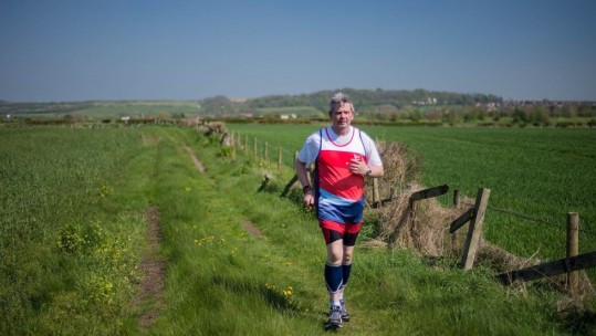 Phil running
