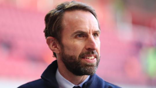 Gareth Southgate at Arena Kombetare in Albania 280321 CREDIT ALAMY cover version.jpg