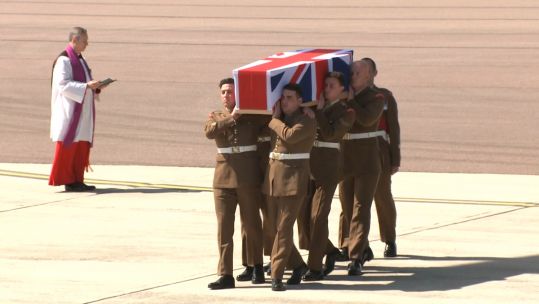 Gdsm Mathew Talbot repatriation