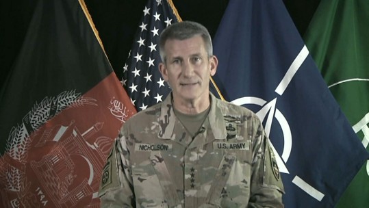 General John Nicholson US Commander Afghanistan CREDIT US Department of Defense