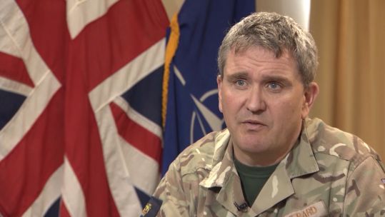 General Sir James Everard spoke exclusively to Forces News.