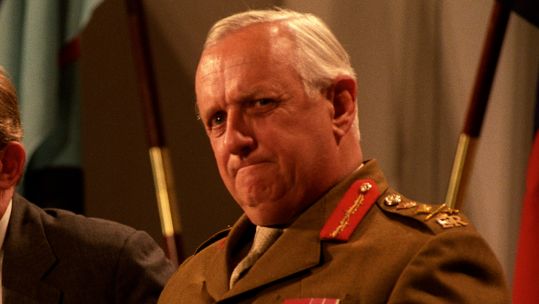 General Sir John Chapple, Chief of the General Staff, in 1991 (Picture: PA/ Alamy).