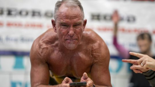 George Hood during world record 250220