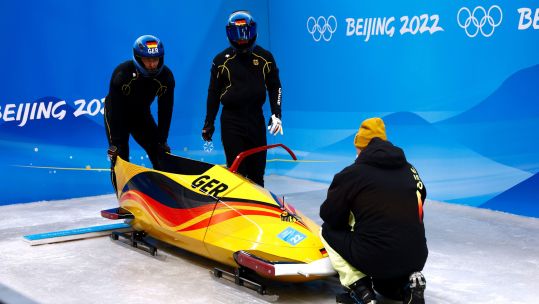 	German bobsleigh dominates 2022 Winter Olympics Credit Alamy DATE 14022022_1.jpg