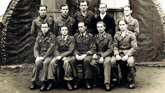 German Prisoners of War held in Warwickshire after the Second World War. Credit: Nuneaton Local History Group