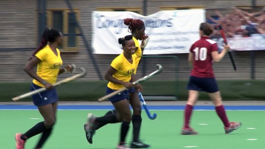 Ghana Ladies Smash Combined Services Side