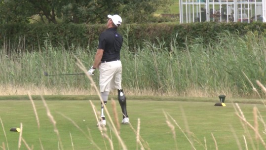 Injured Veterans Compete In Battle Back Golf Competition