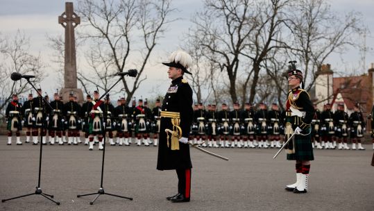 Governor of Edinburgh Castle Major General Bob Bruce