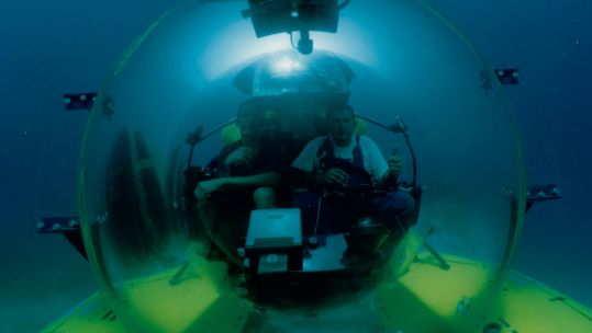 Former Navy Seal and diver Kostas Thoctarides discovered the missing T-class submarine, and he isn't done with his work (Picture: Kostas Thoctarides)