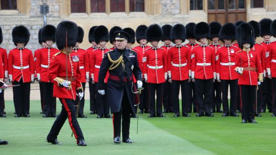 Grenadiers Guards receive medals at Windsor 220319 CREDIT BFBS.JPG 