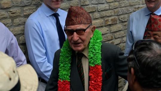 Lt Col J P Cross 100th Birthday 