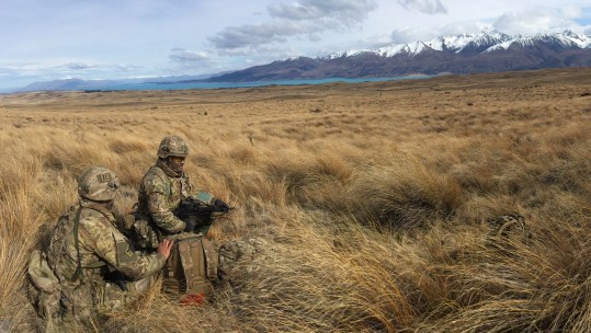 Royal Gurkha Rifles in New Zealand Ex Pacific Khukri