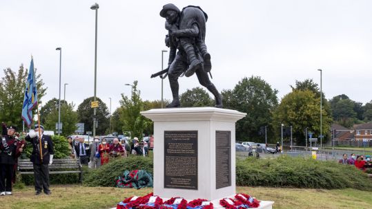 Gurkha Statue Unveiled