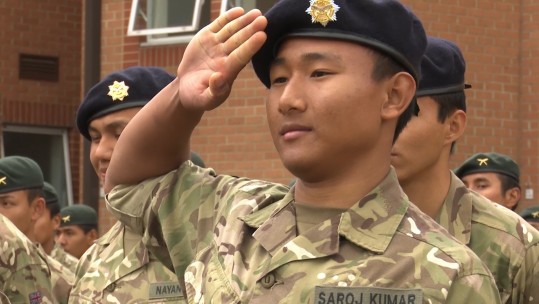Gurkha recruits unit sorting