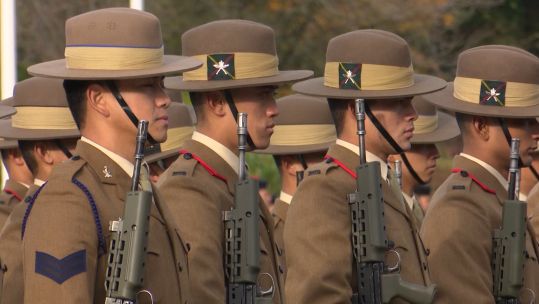 Gurkhas recruits in 2019.
