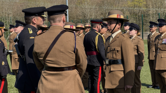 Gurkha redesignation parade CREDIT BFBS