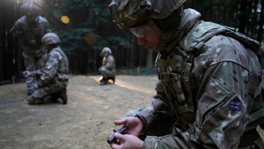 Gurkhas combat engineering course Sapper training 220124 CREDIT BFBS