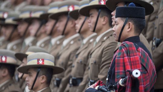 Gurkha personnel